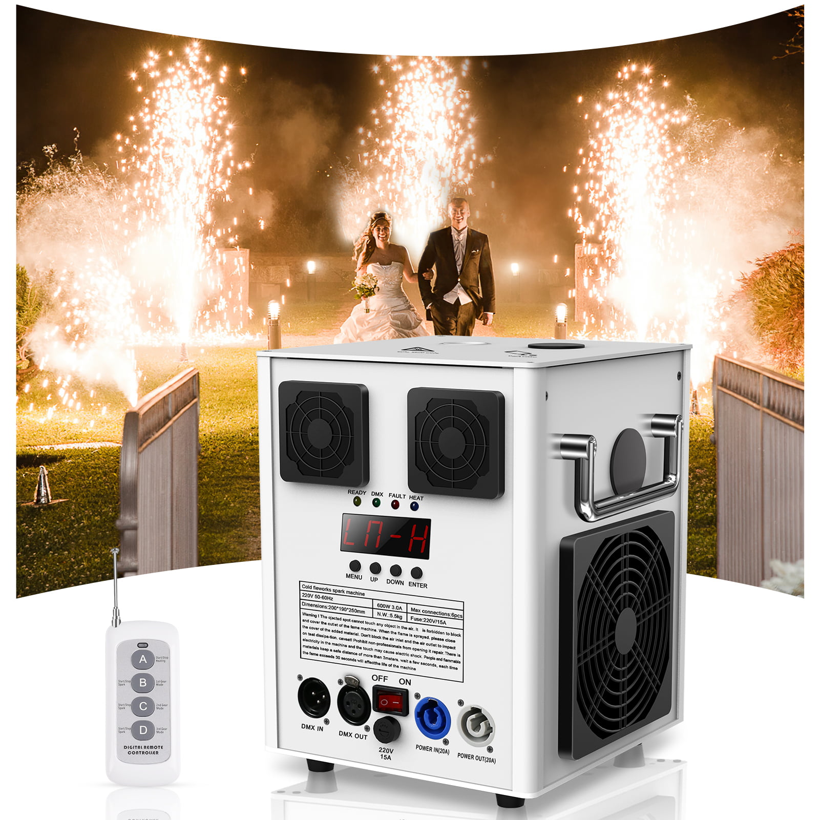 Cold Spark Firework Machine