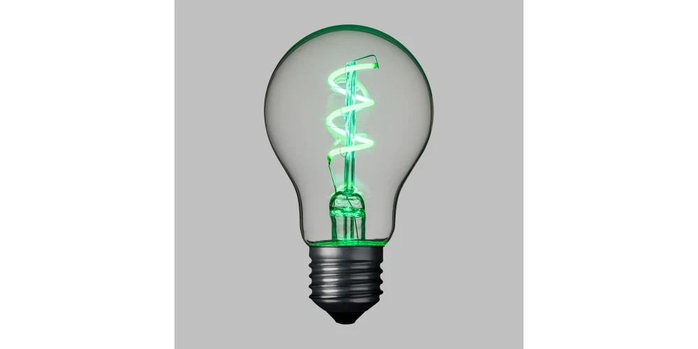 SODOLT Spiral Vintage girlianda LED 5m+prailginama