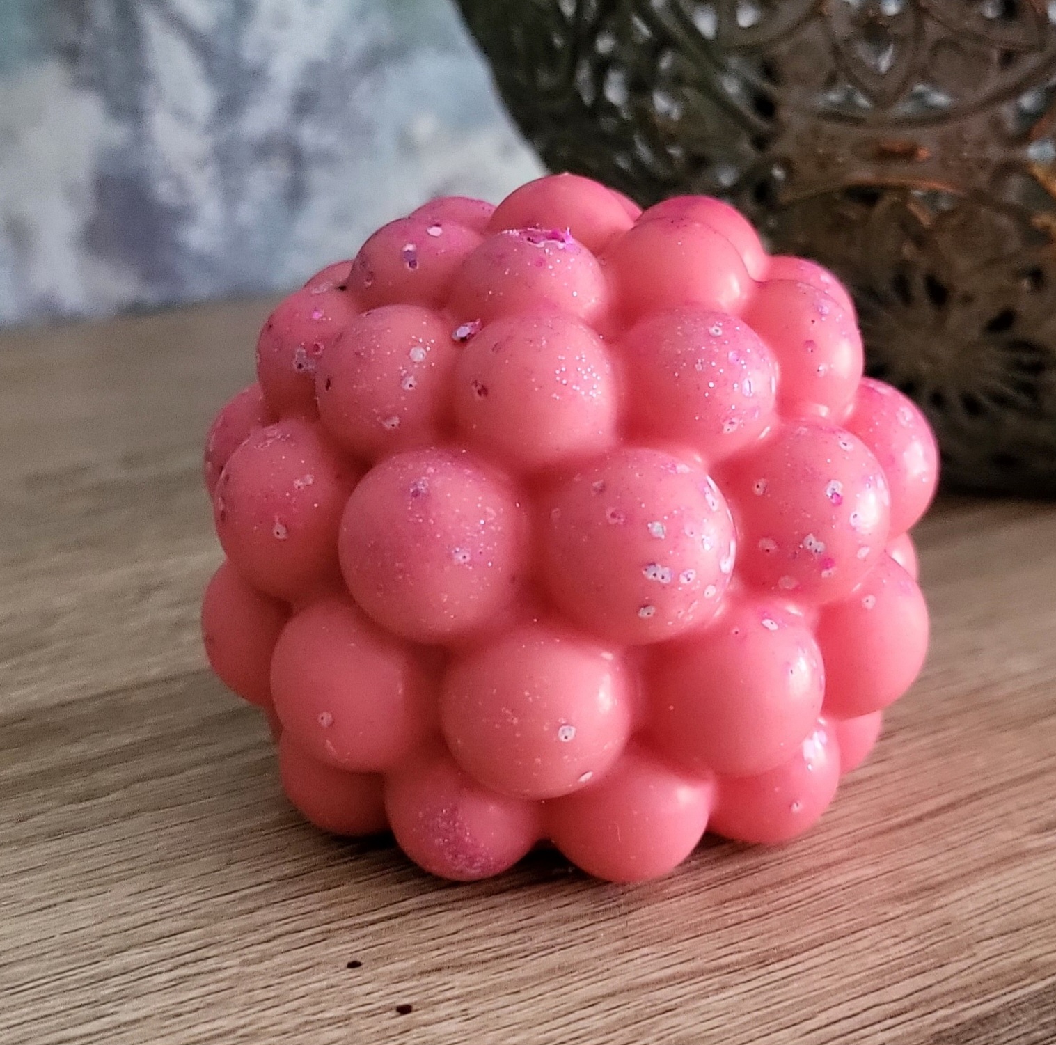 Minty Rhubarb Bubbles