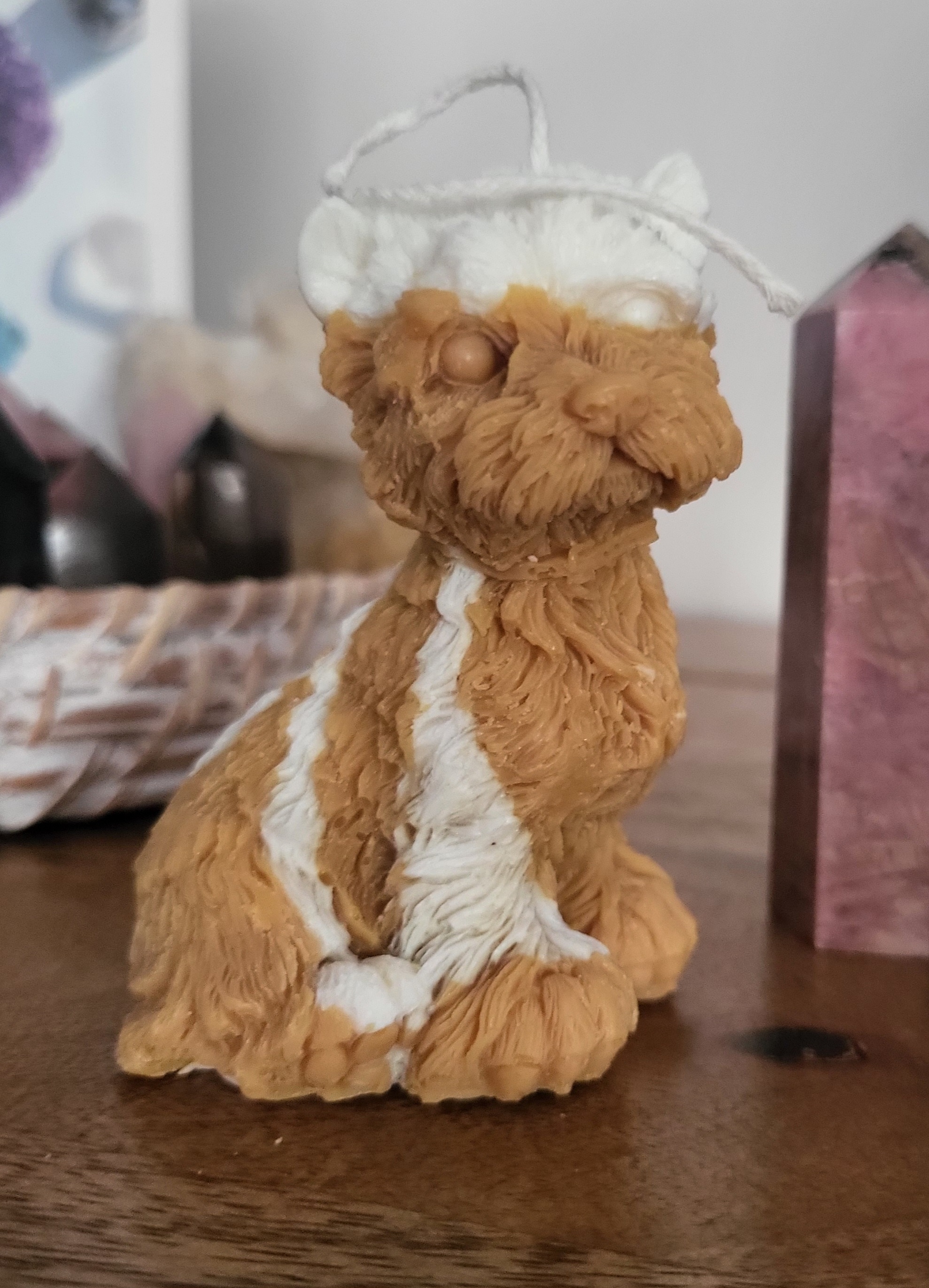 Small Dog Candle