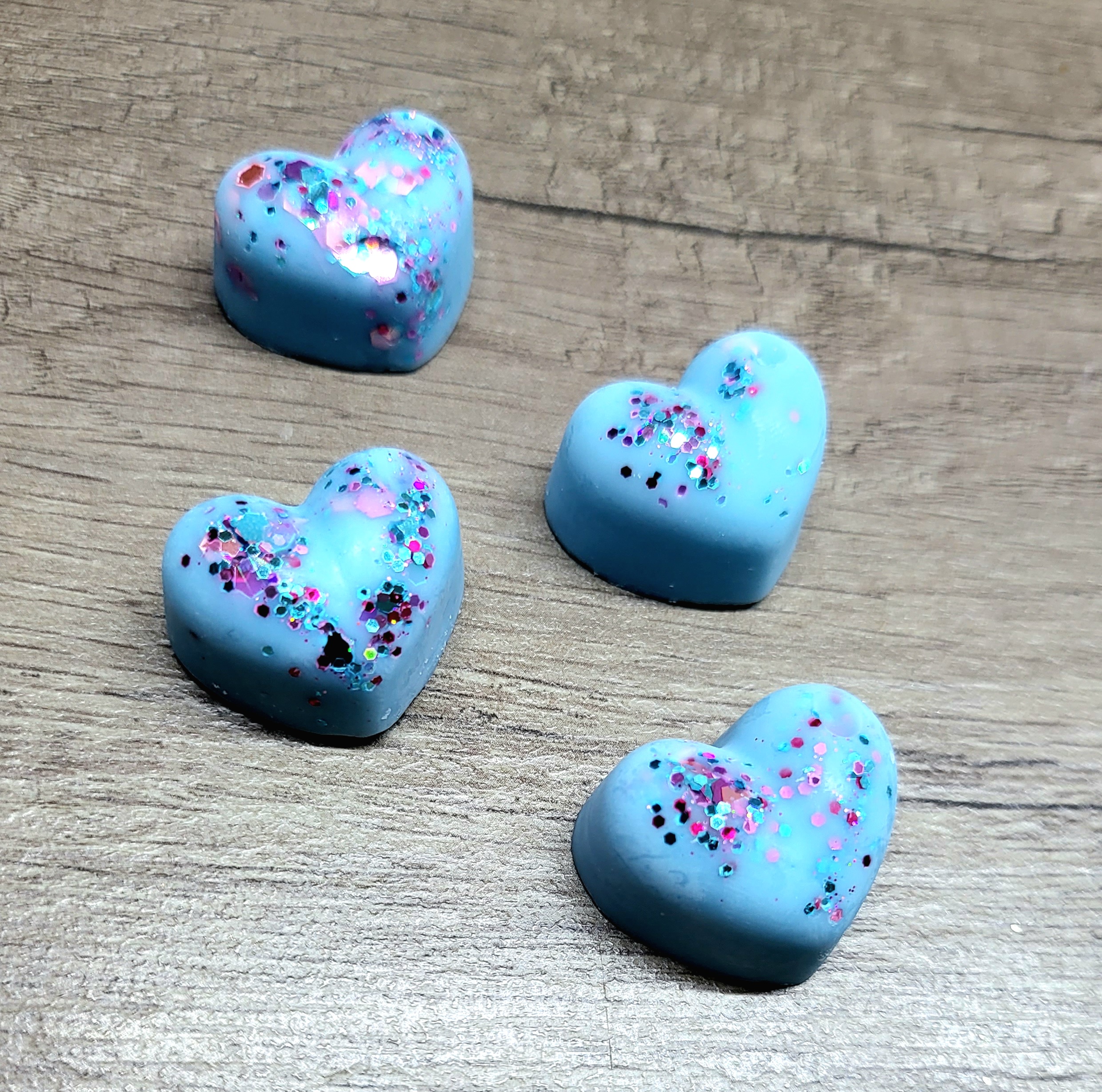 Blueberry & Vanilla Hearts 