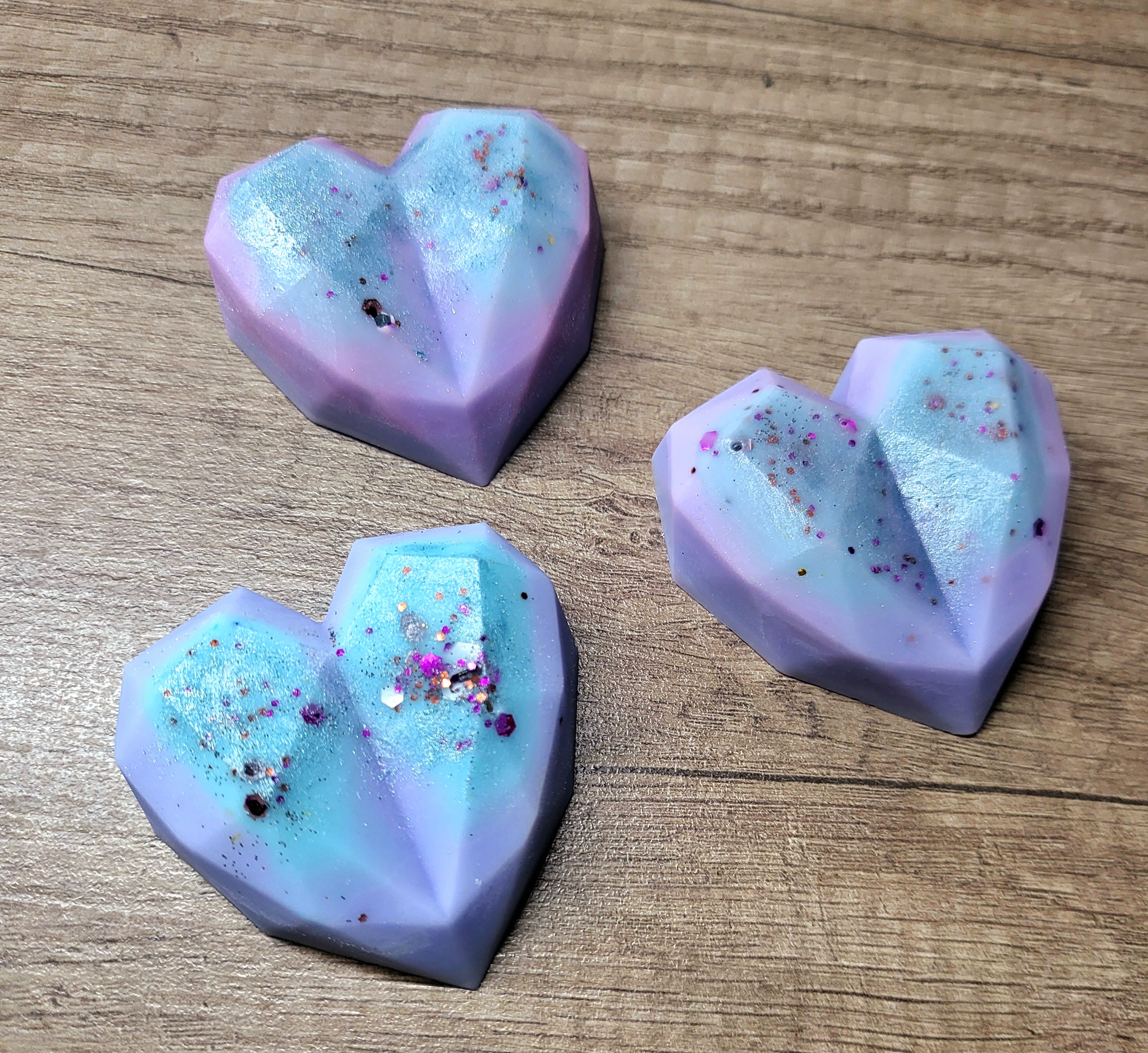 Blueberry & Cranberry Heart