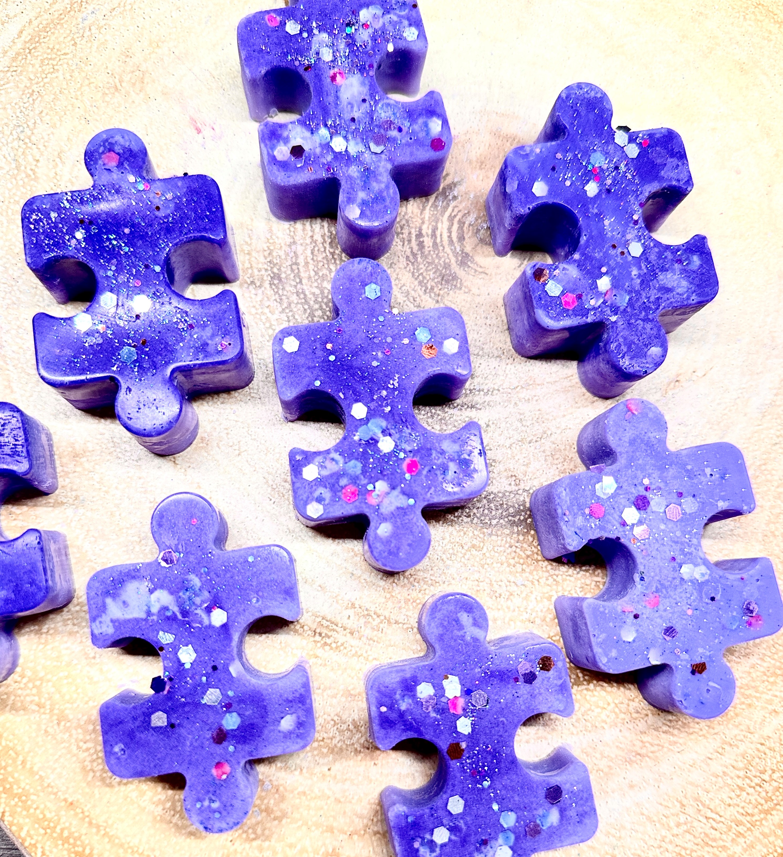 Purple Rain Jigsaw Wax Melt