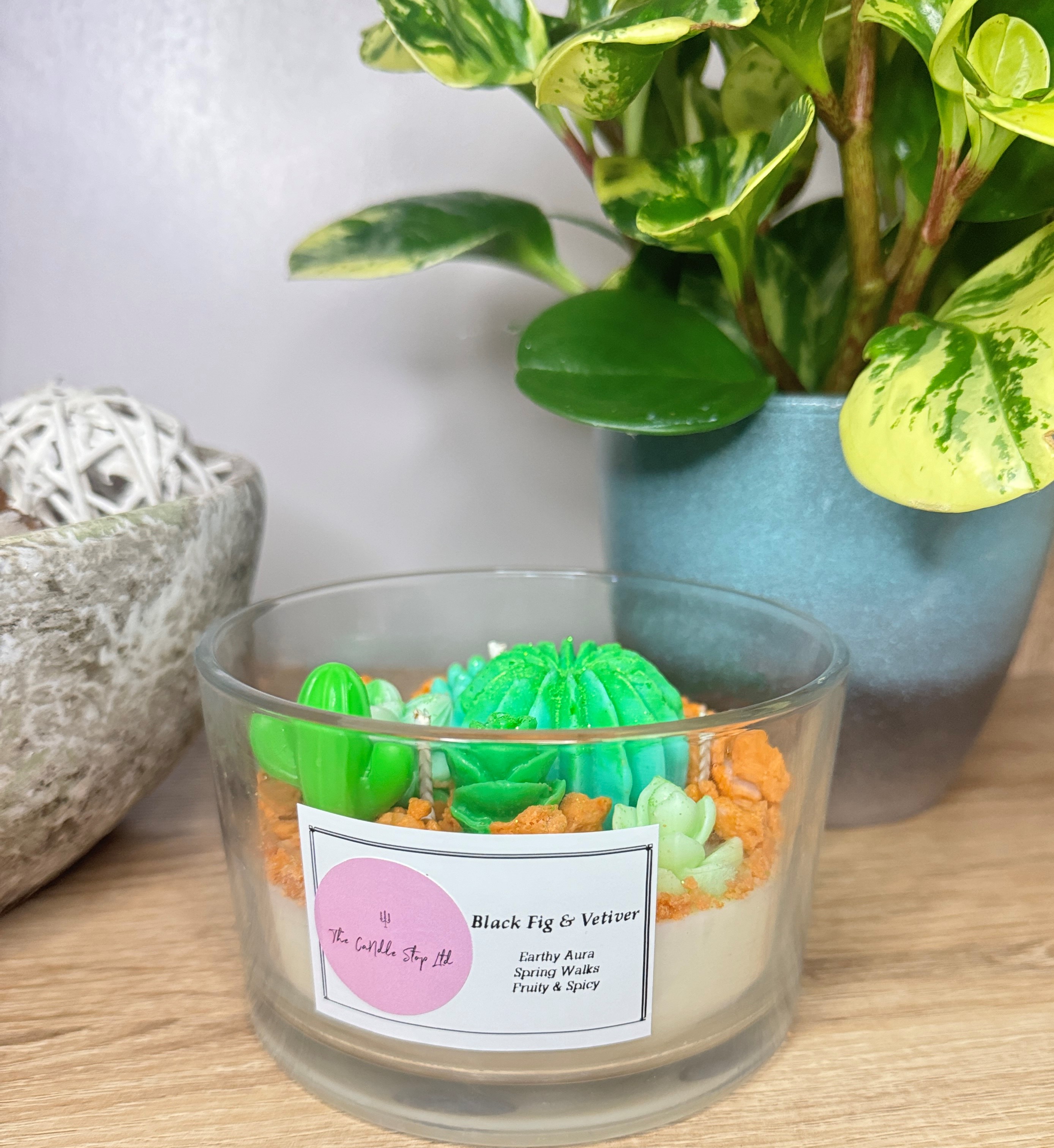 Black Fig & Vetiver 55cl Candle