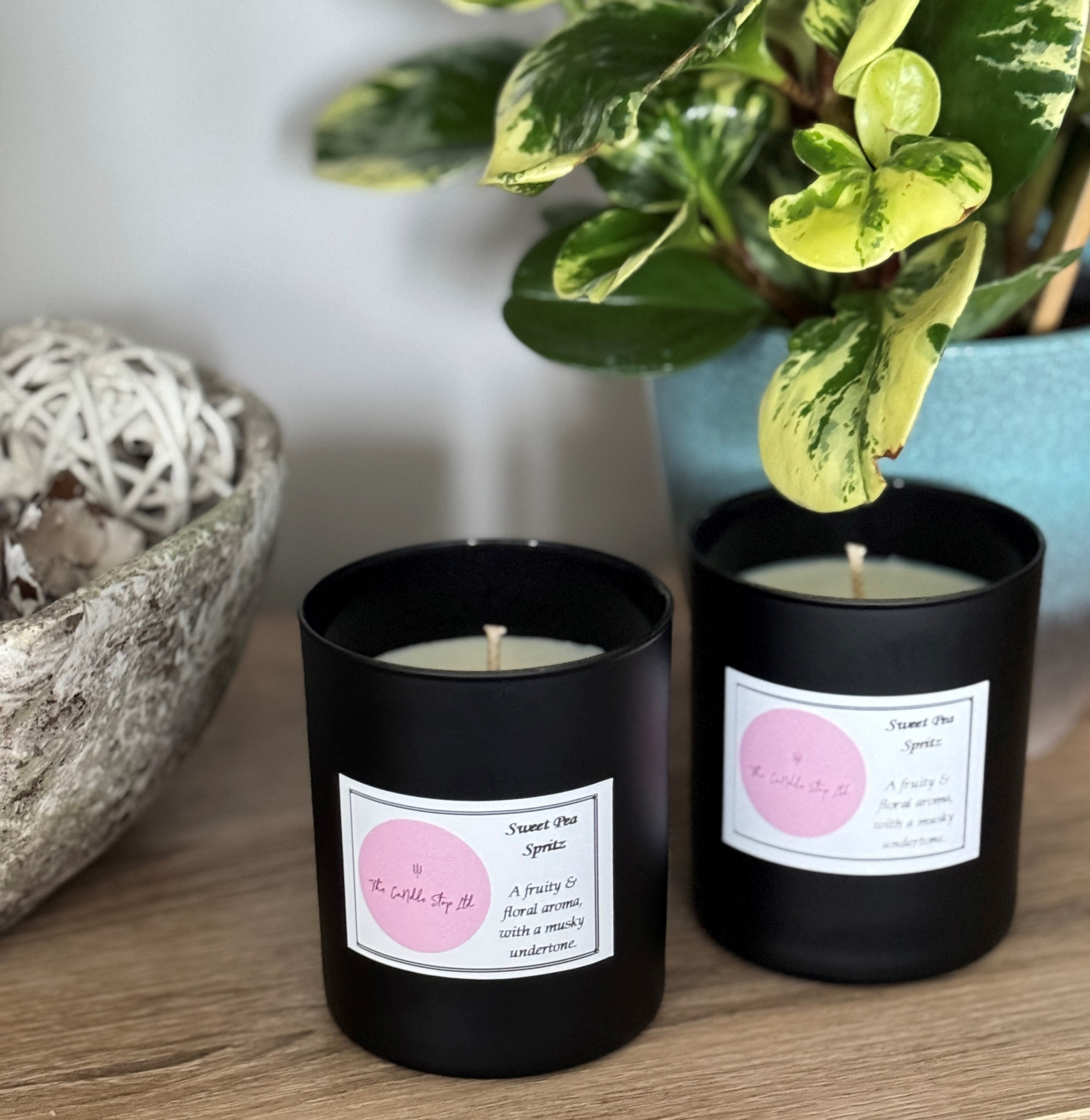 Sweet Pea Spritz Candle