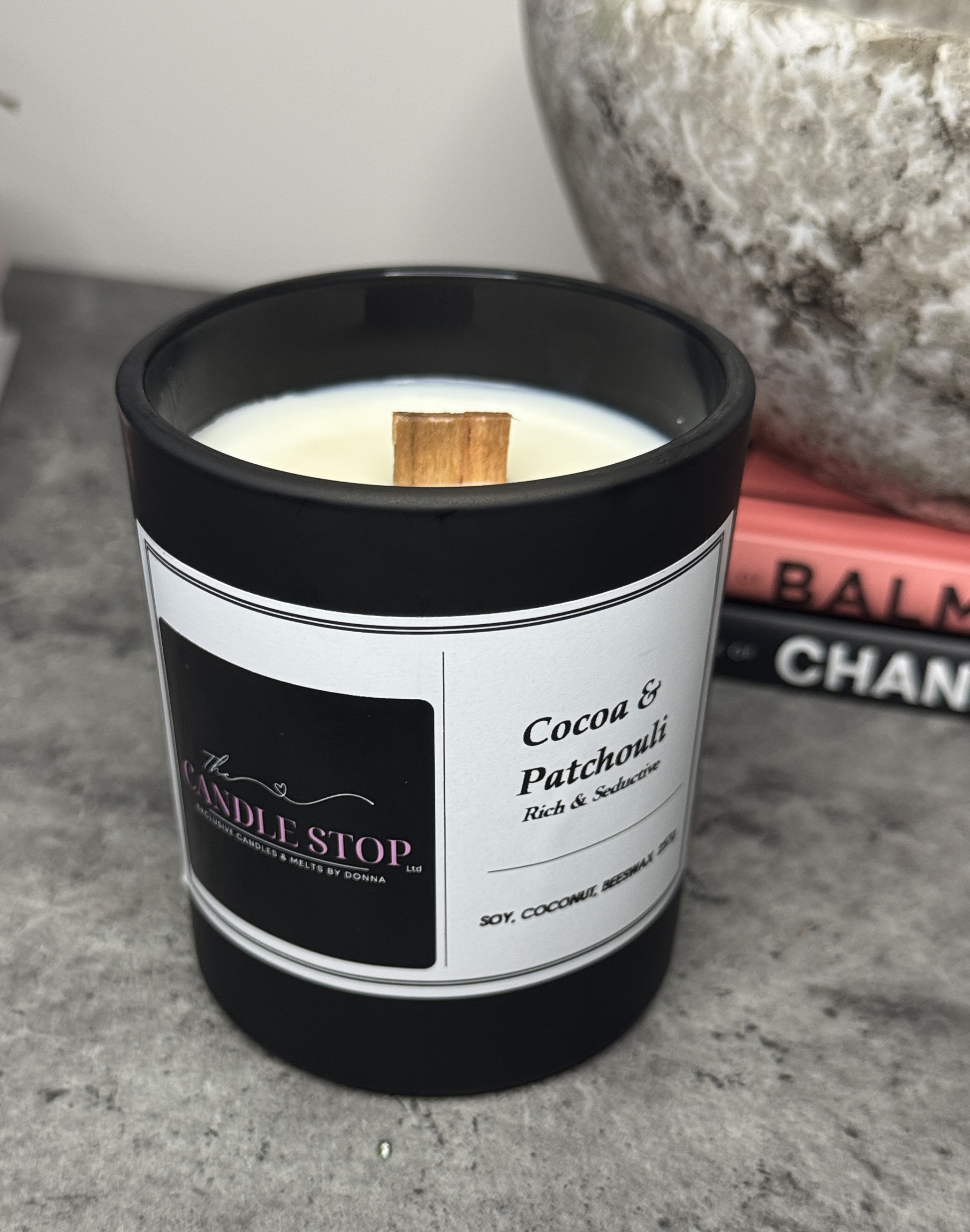 Cocoa & Patchouli Candle