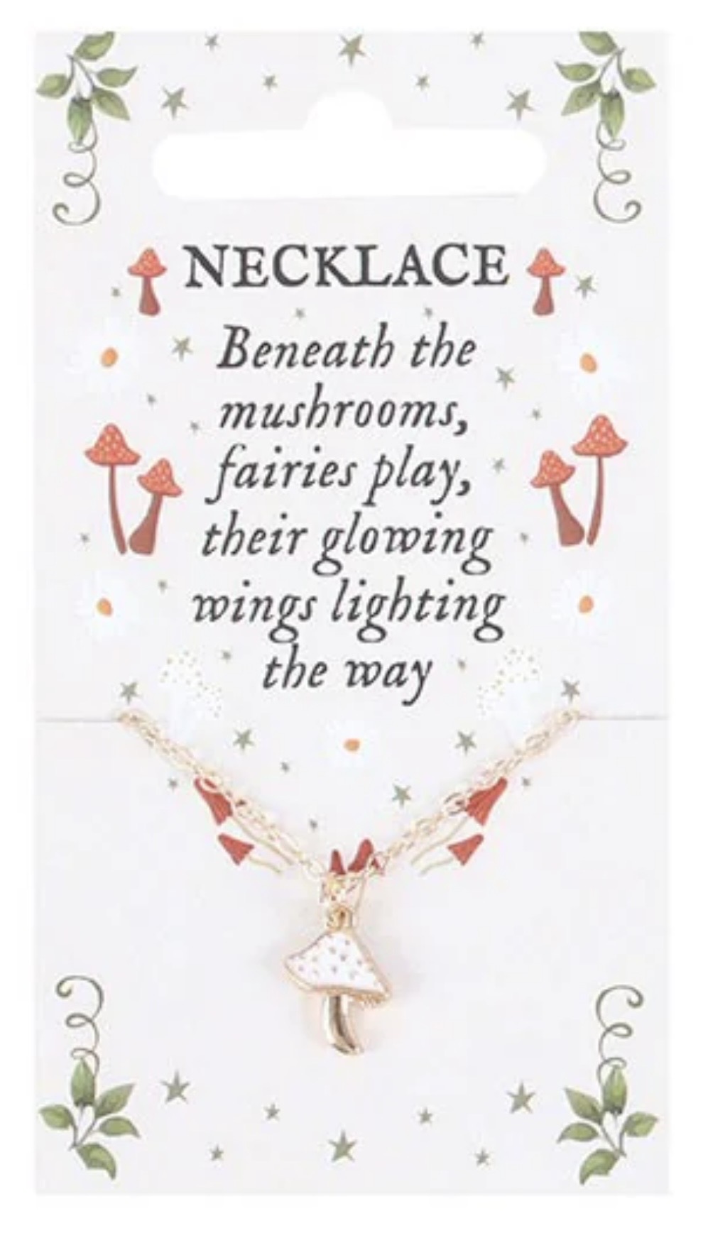 Mushroom Fairy Jewellery
