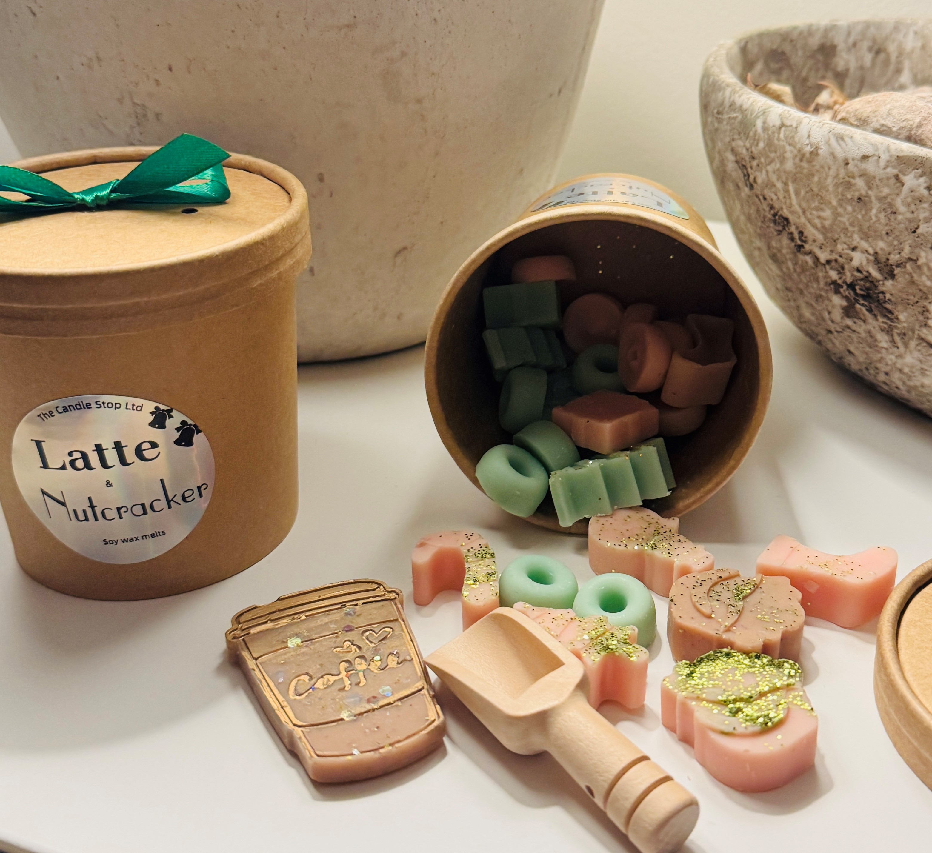 Latte and Nutcracker Scoopies