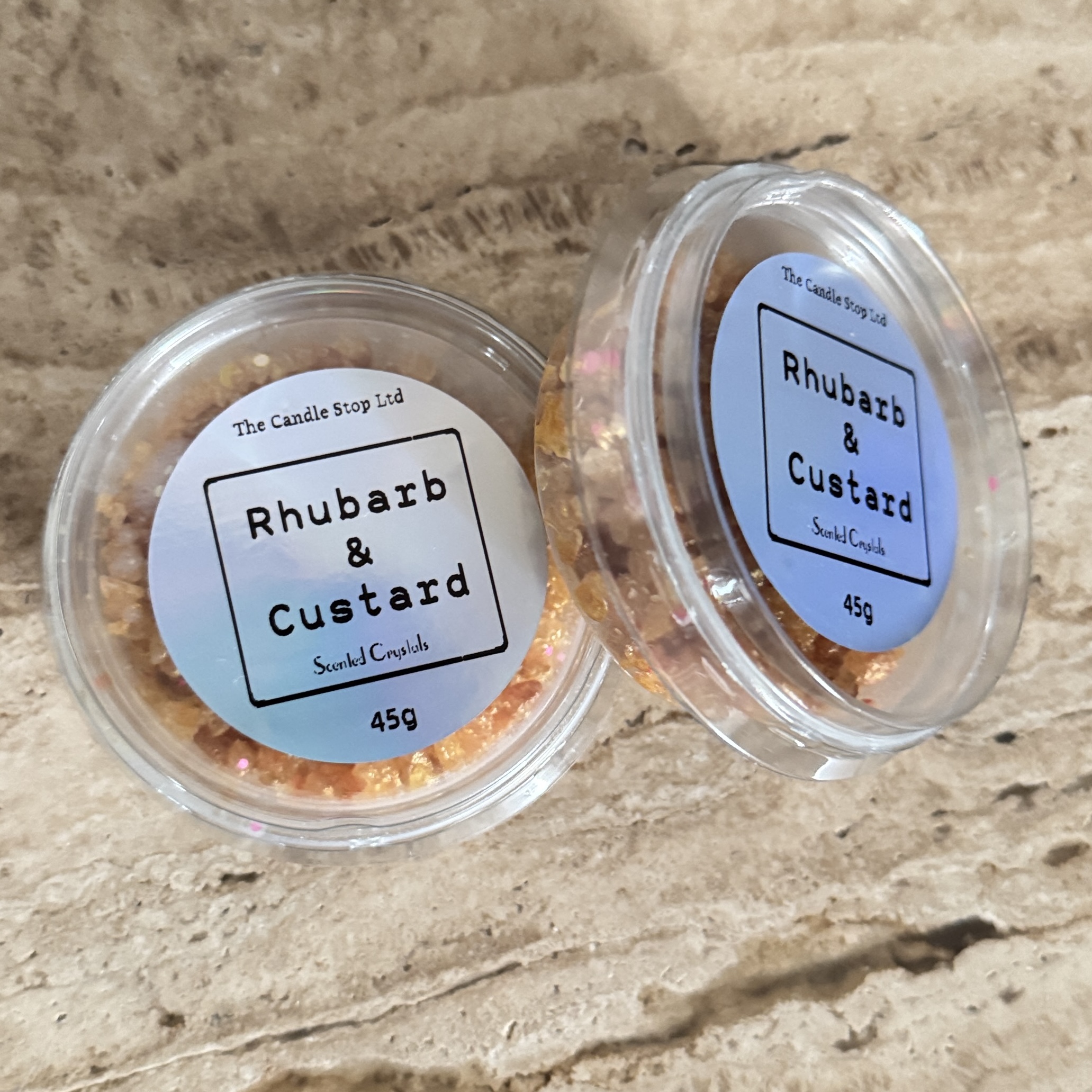 Rhubarb and Custard Fragranced Salts