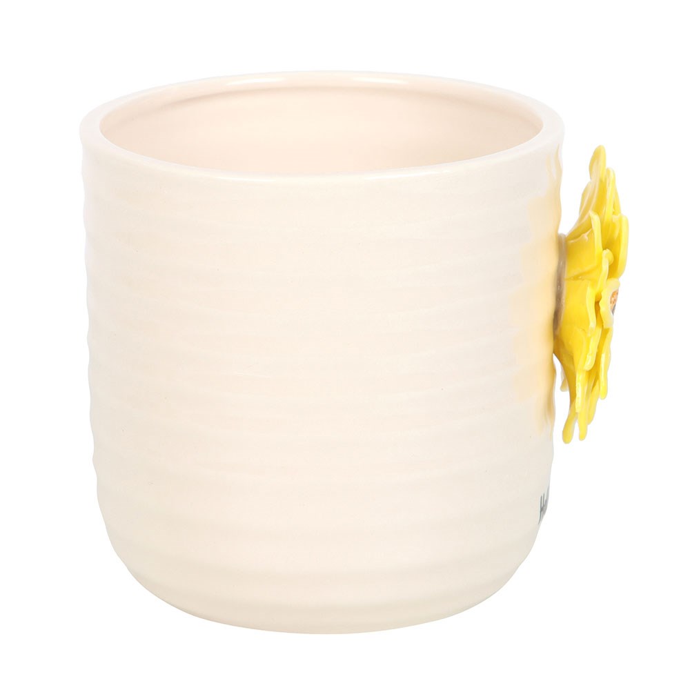 3D Sunflower Plant Pot