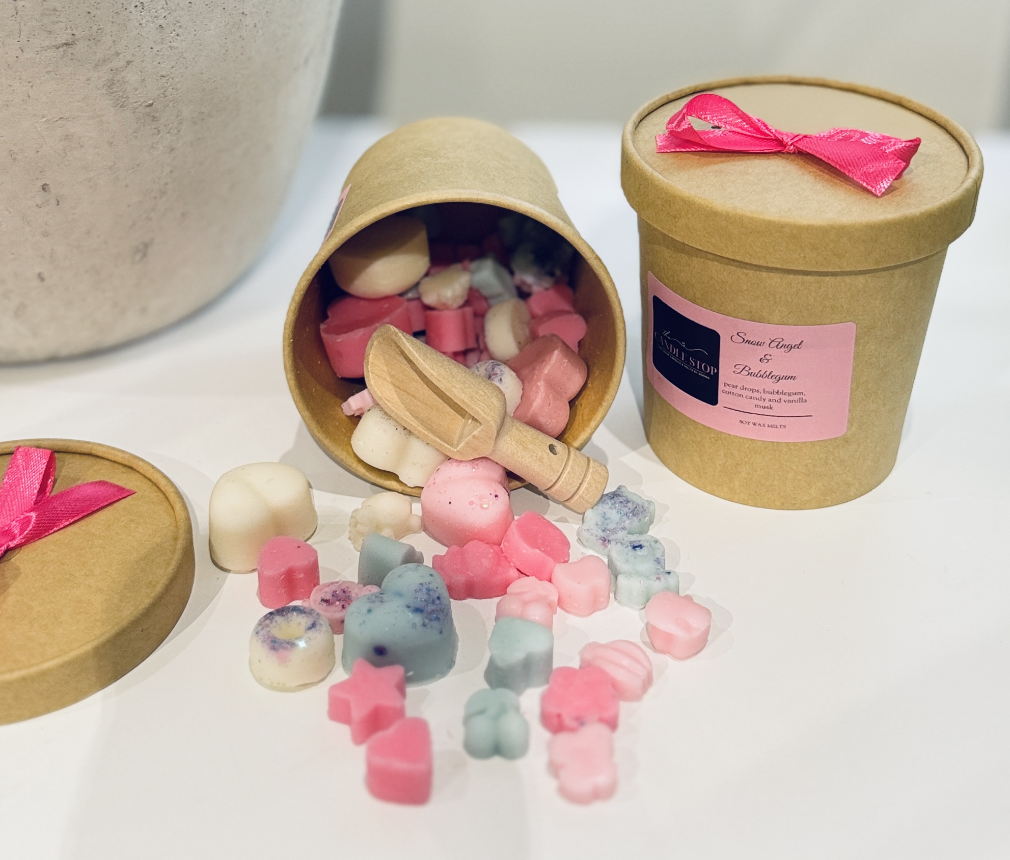 Snow Angel and Bubblegum Scoopies