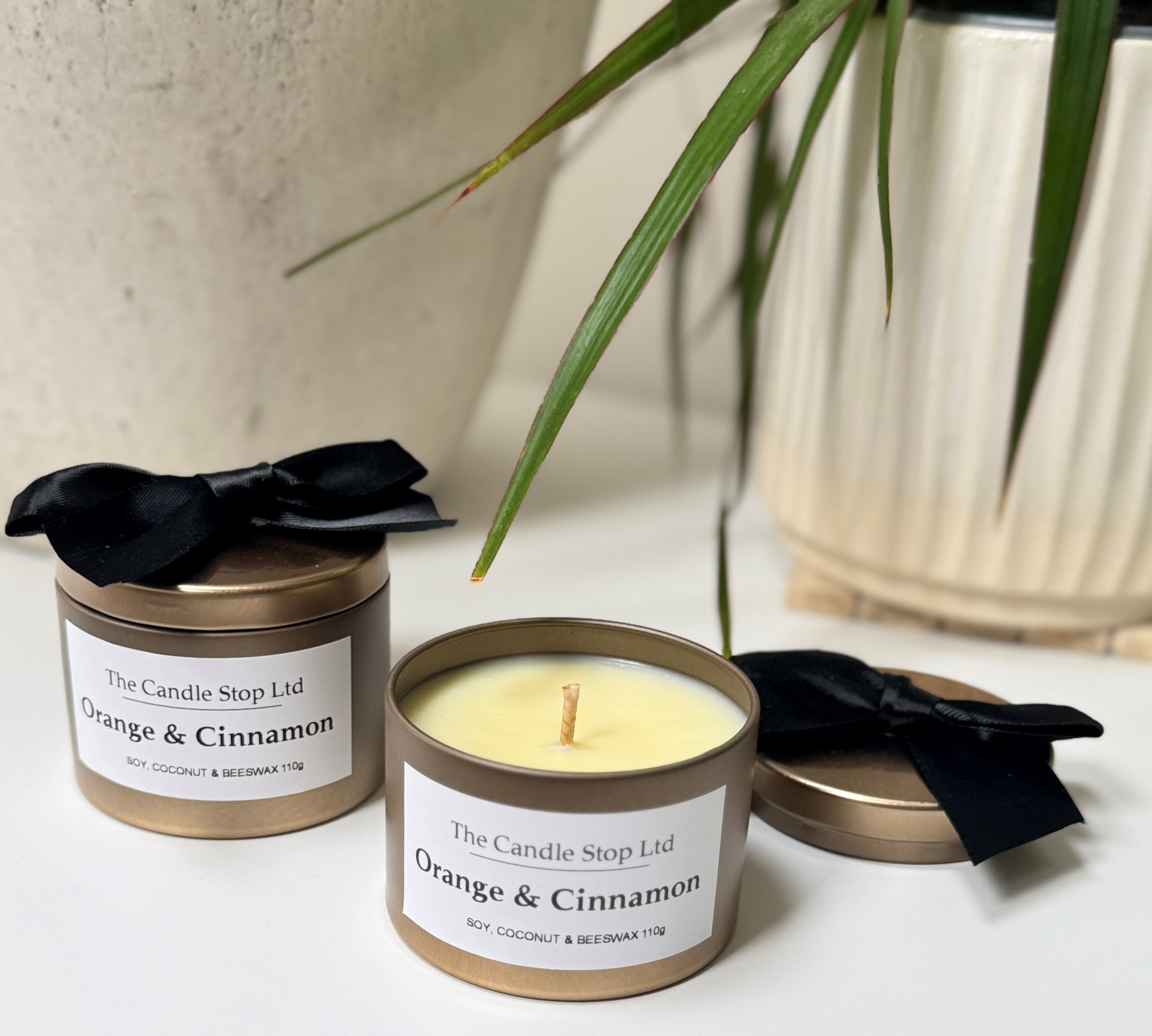 Orange & Cinnamon Candle