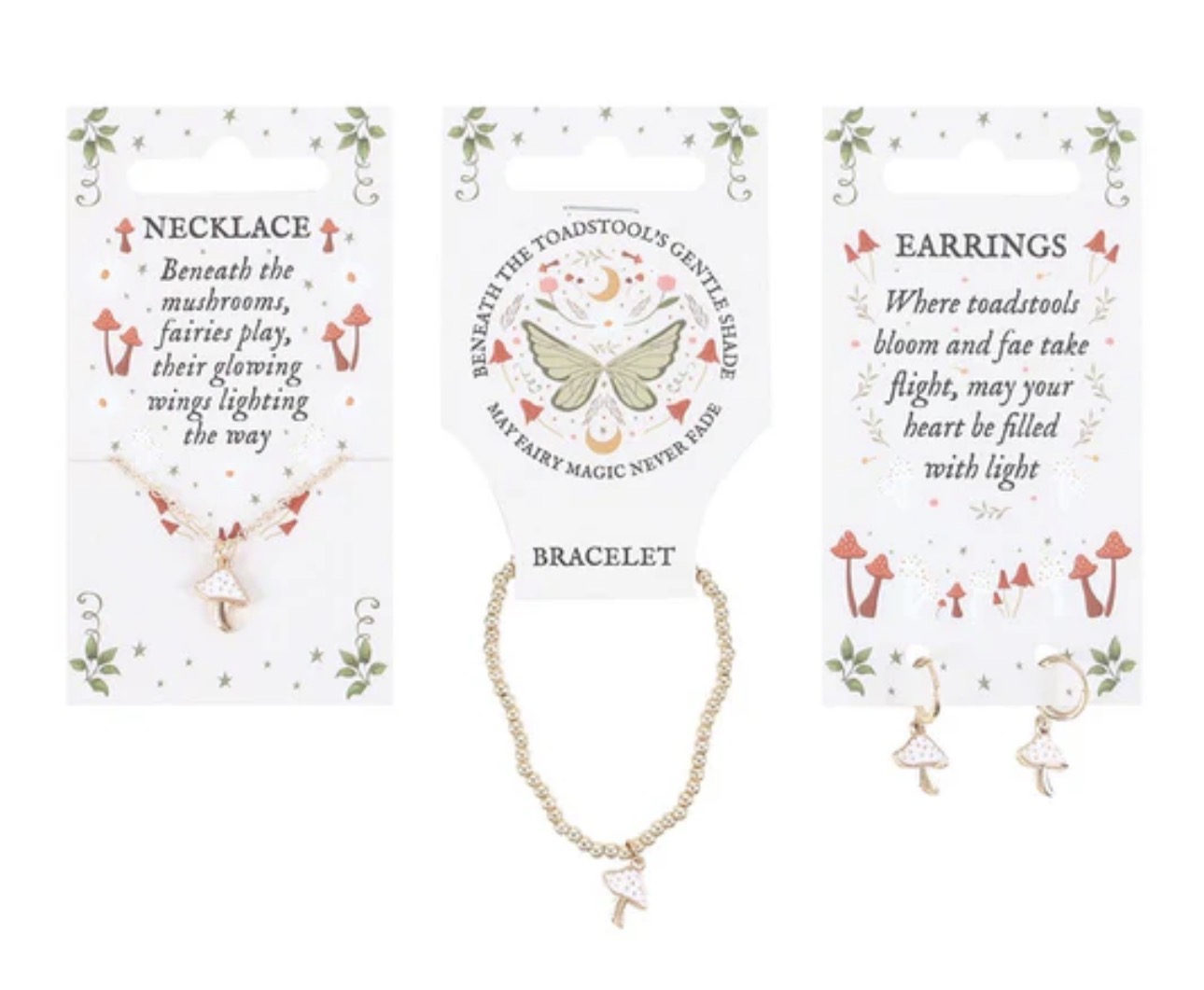Mushroom Fairy Jewellery