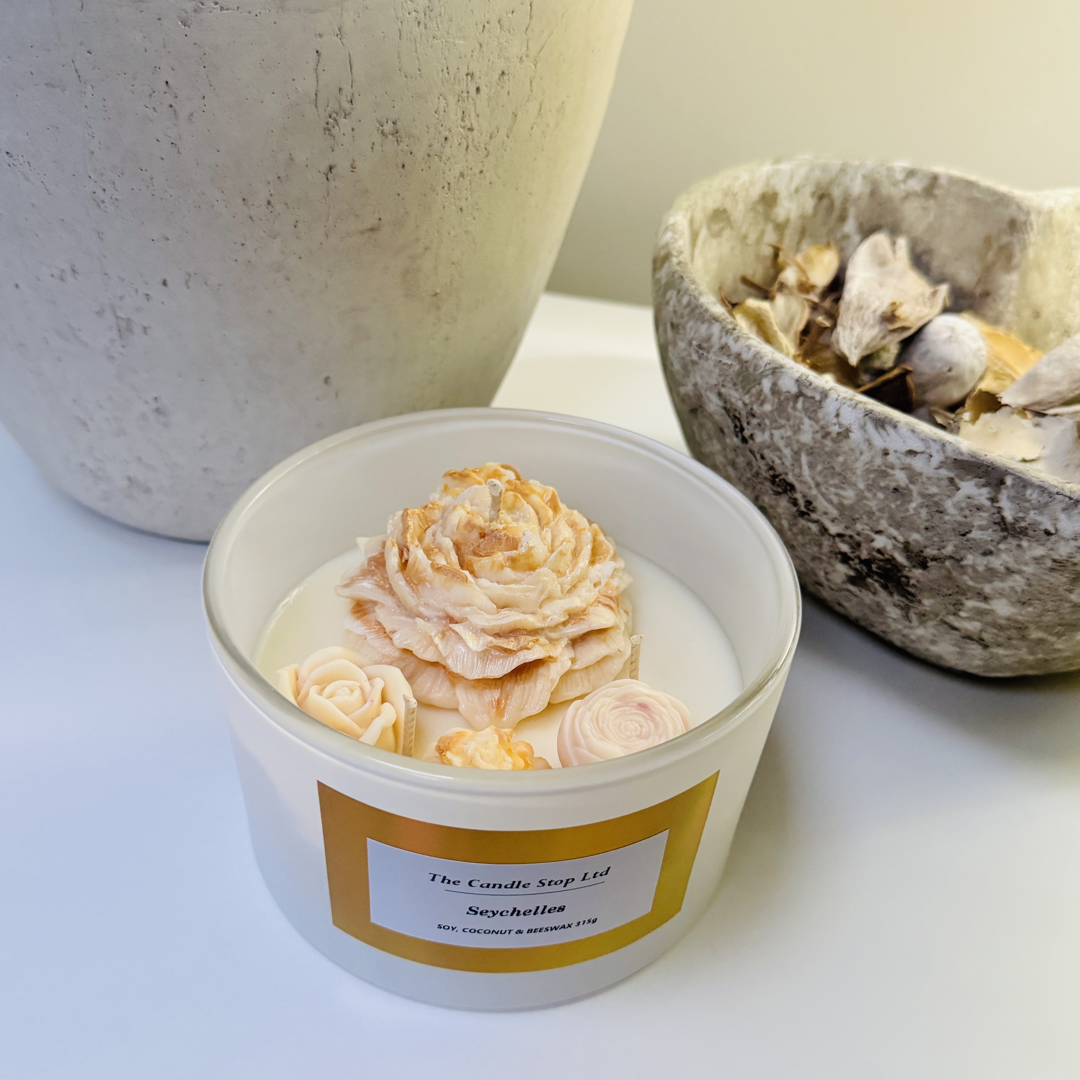 Seychelles 3D Candle 55cl