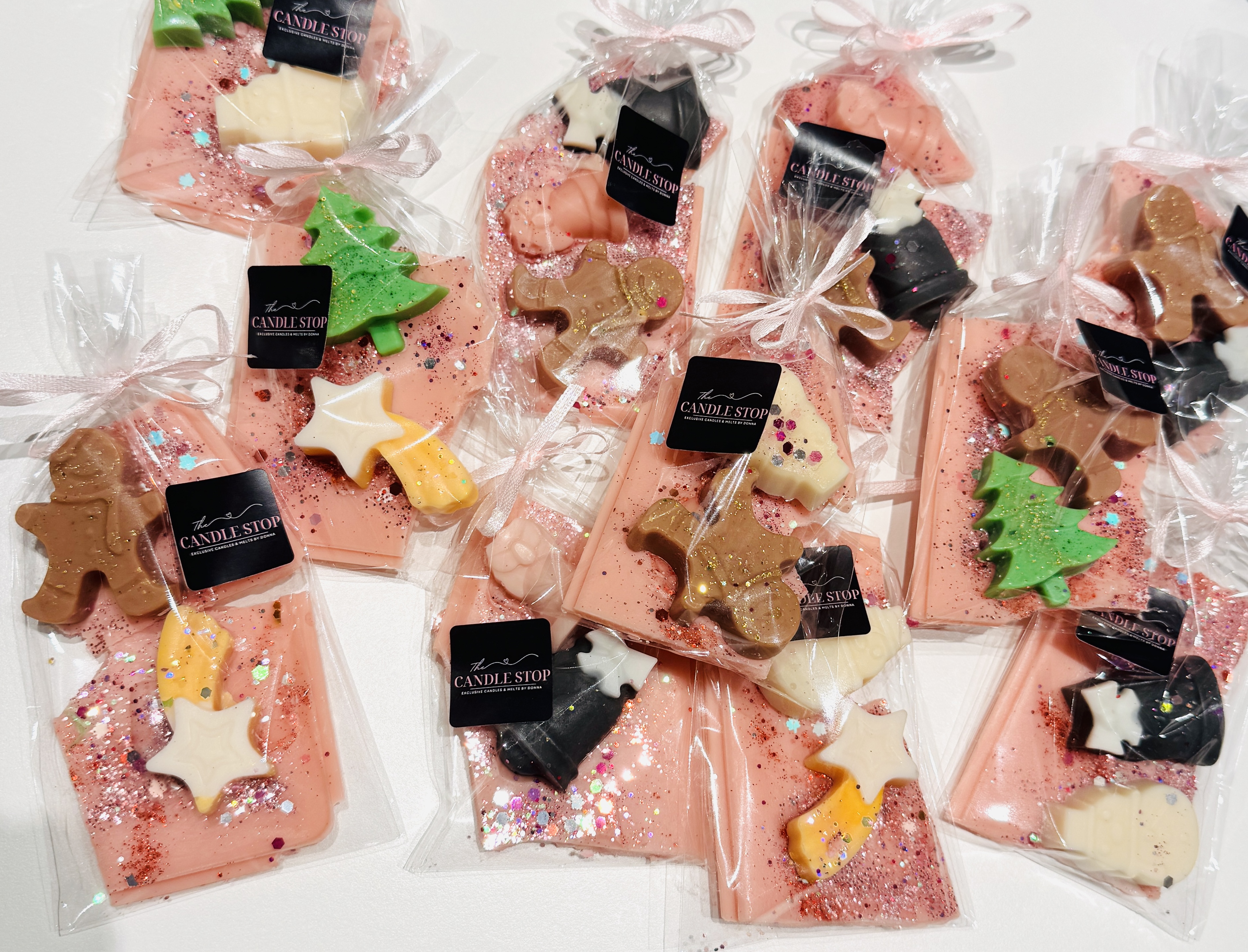 White Cocoa and Christmas Cookie Brittle