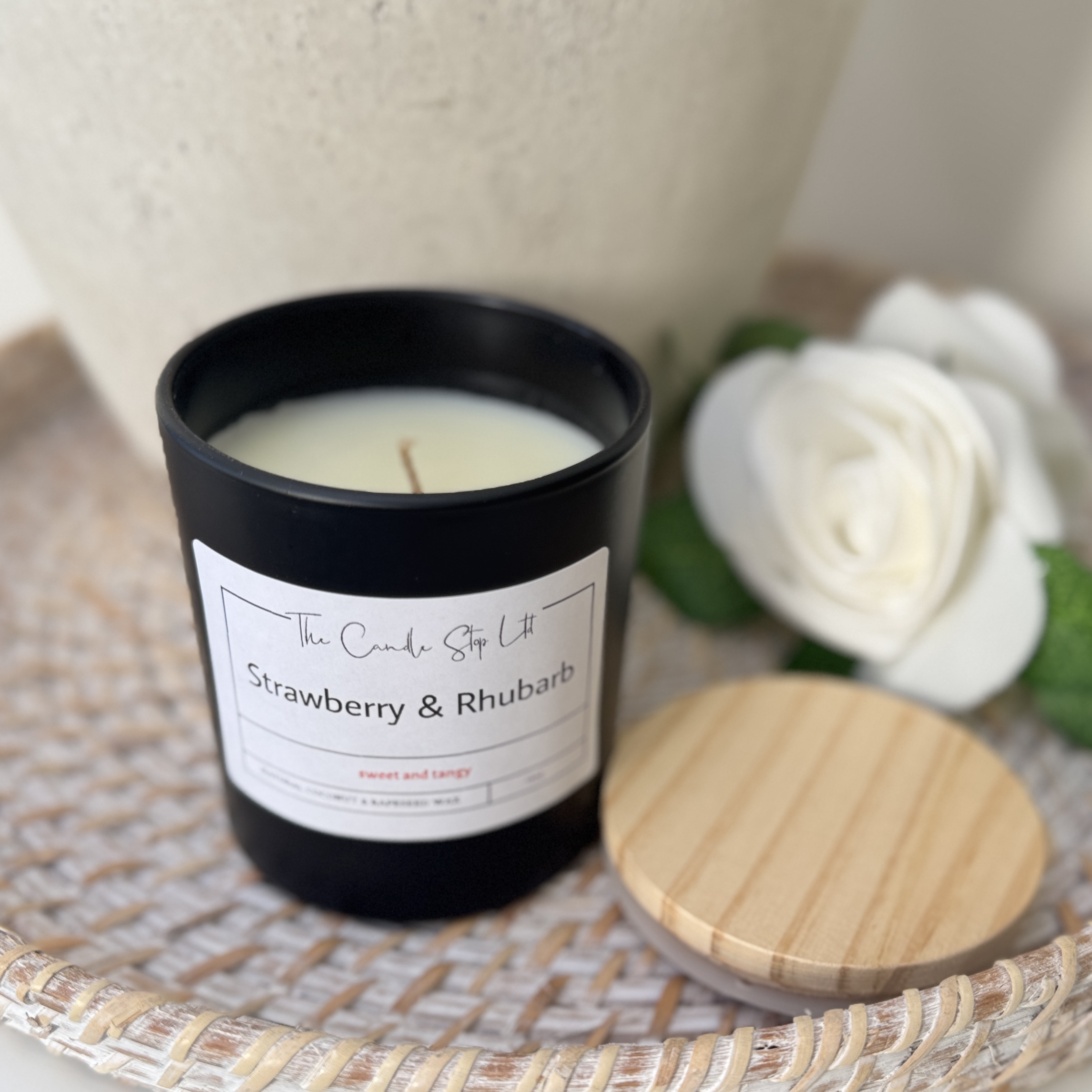 Strawberry & Rhubarb 30cl Candle