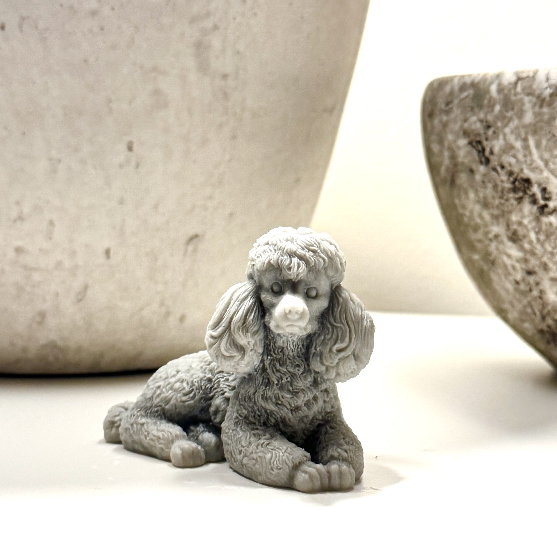 Small Poodle Candle