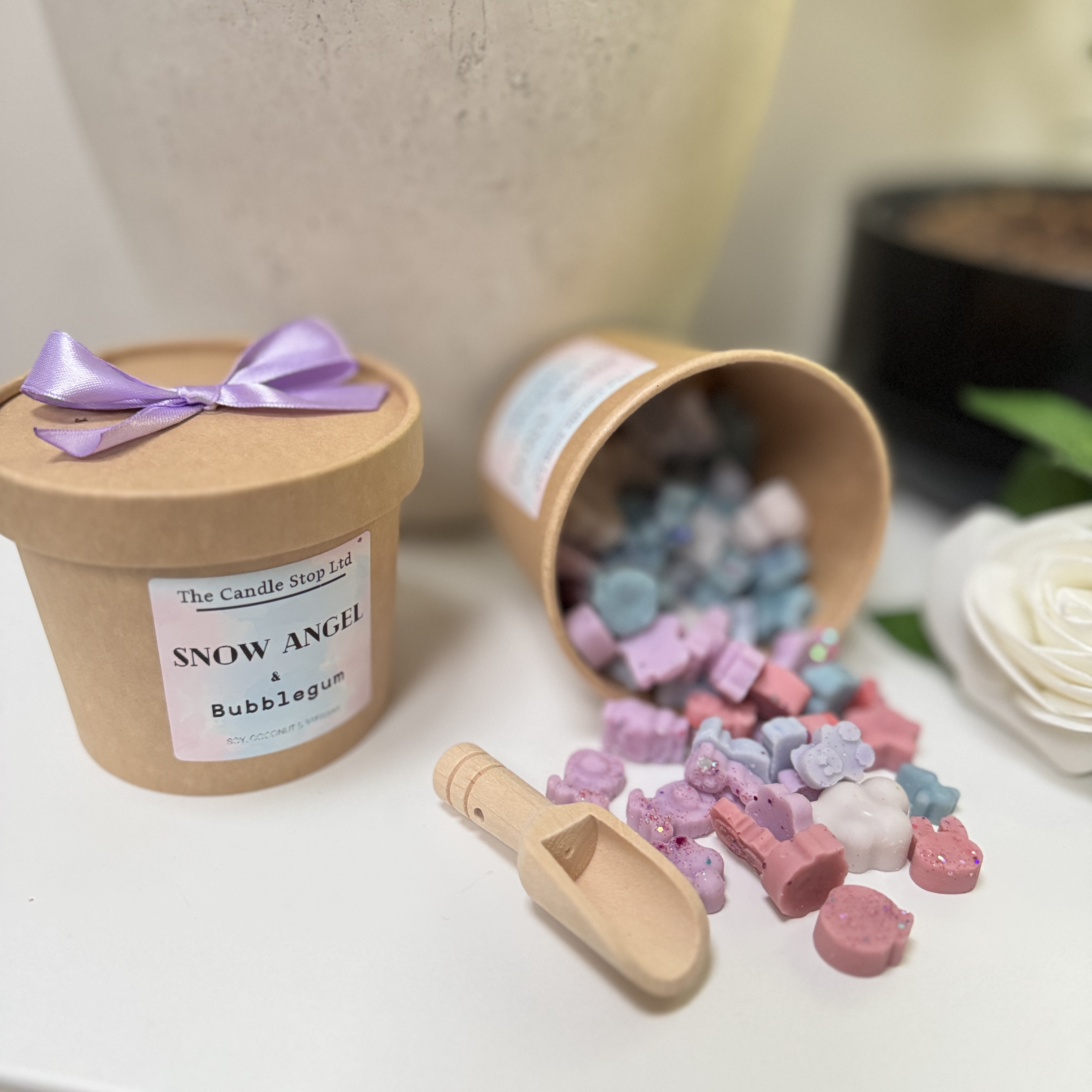 Snow Angel and Bubblegum Scoopies