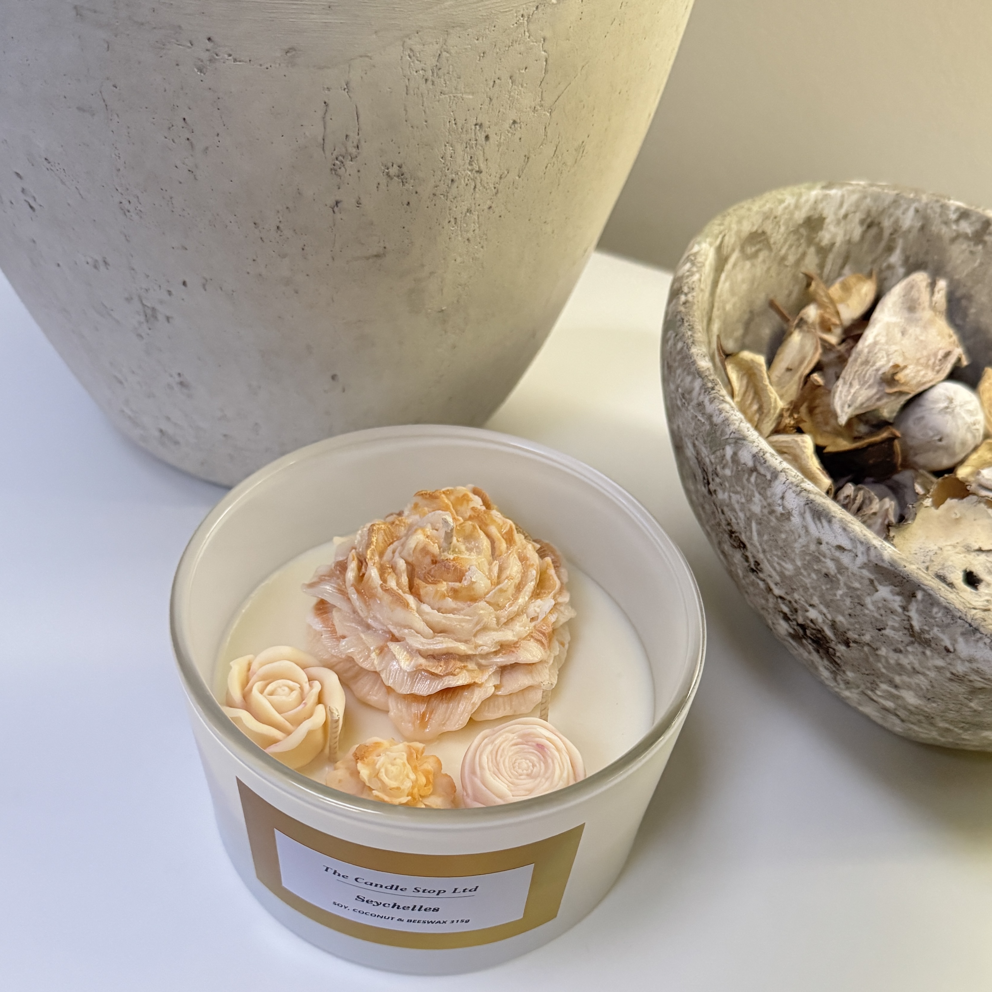 Seychelles 3D Candle 55cl