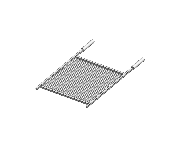 Projeto Grelha Inox 500x800mm