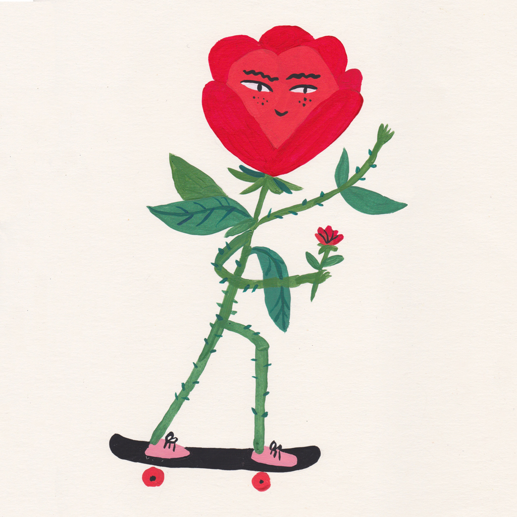 skater rose