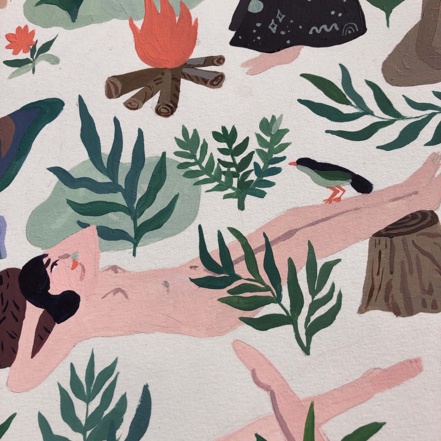 ✫ Babes and the nature print ✫