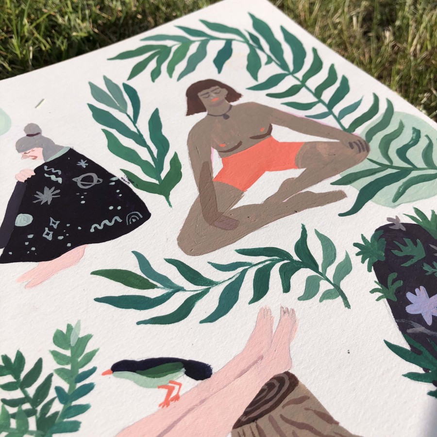 ✫ Babes and the nature print ✫