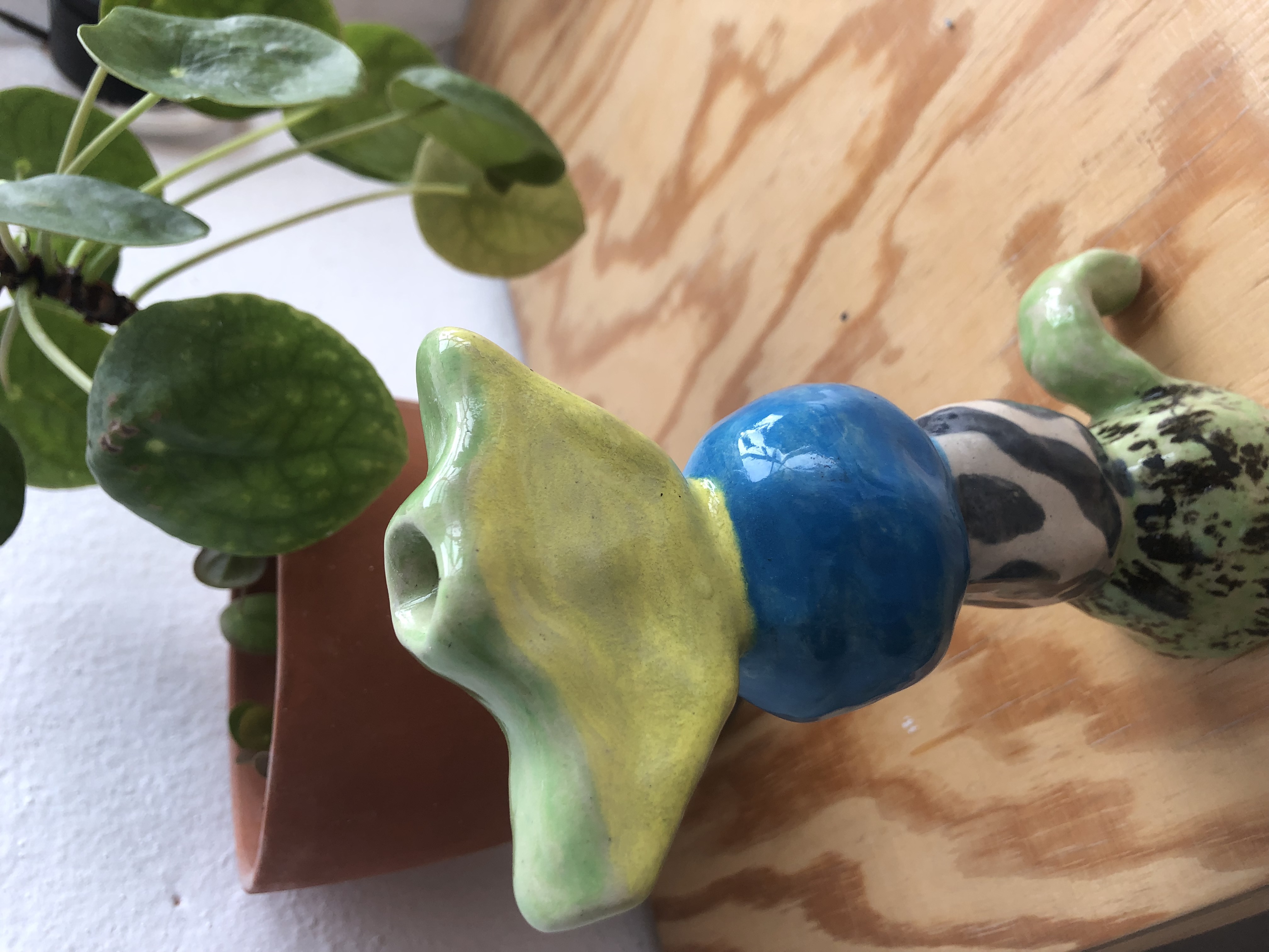 Bumpy candle holder