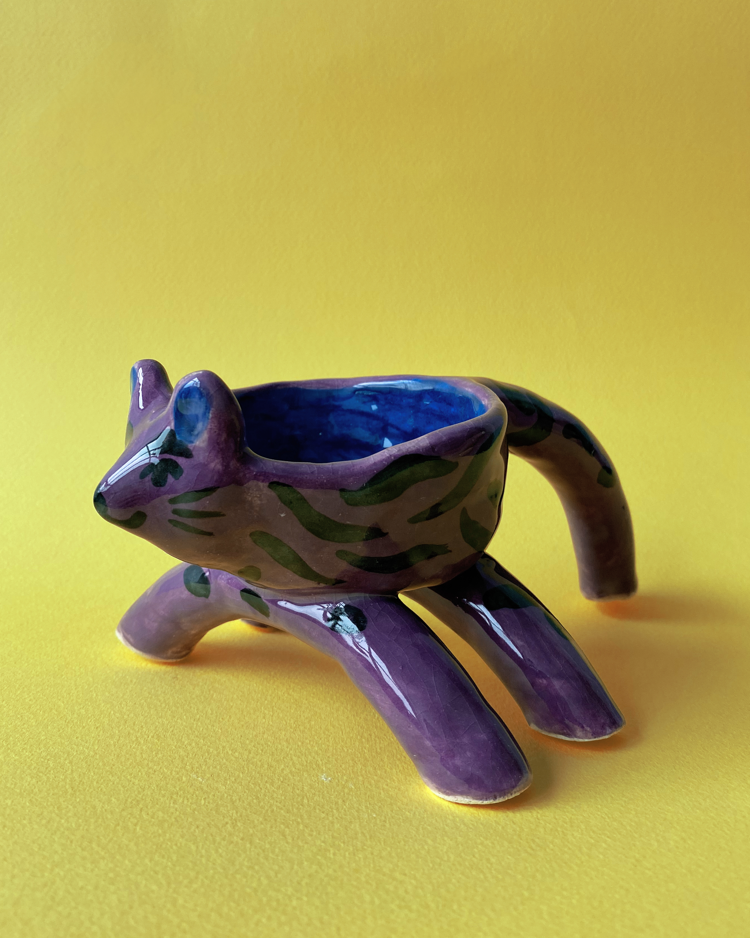 Handmade Ceramic Animal Bowl