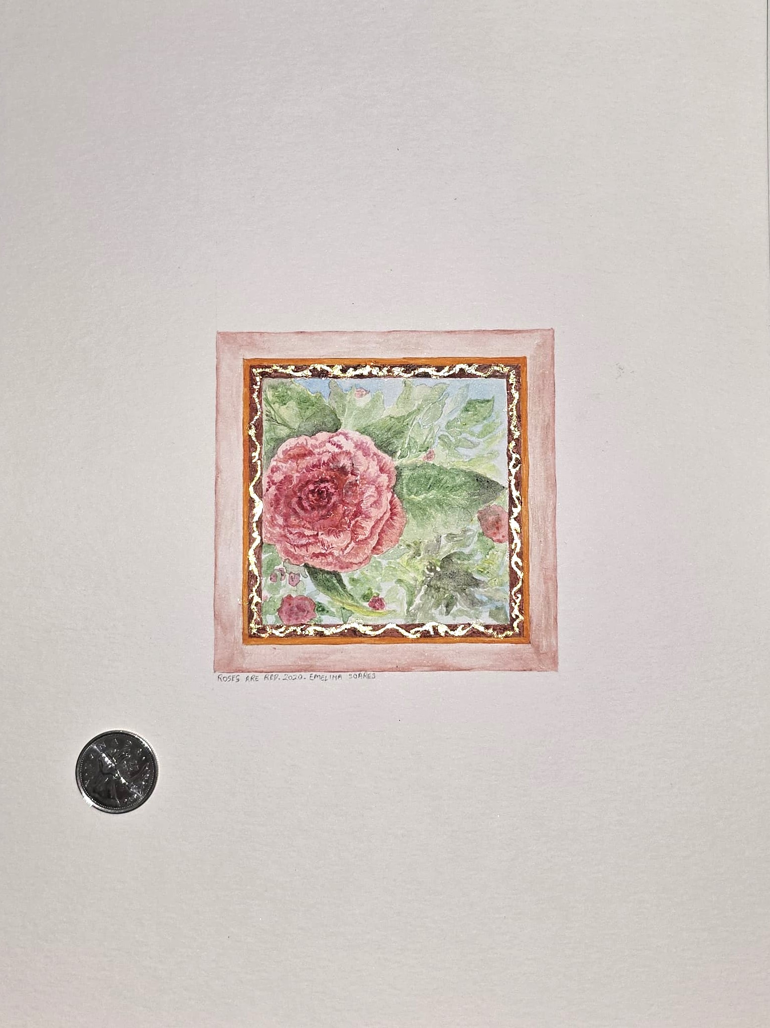 Roses - Miniature Painting