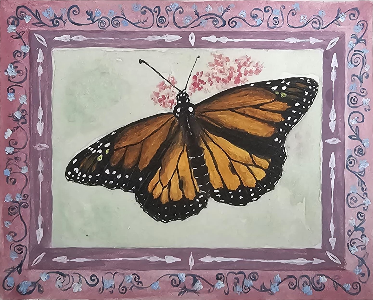 Monarch - Miniature Painting