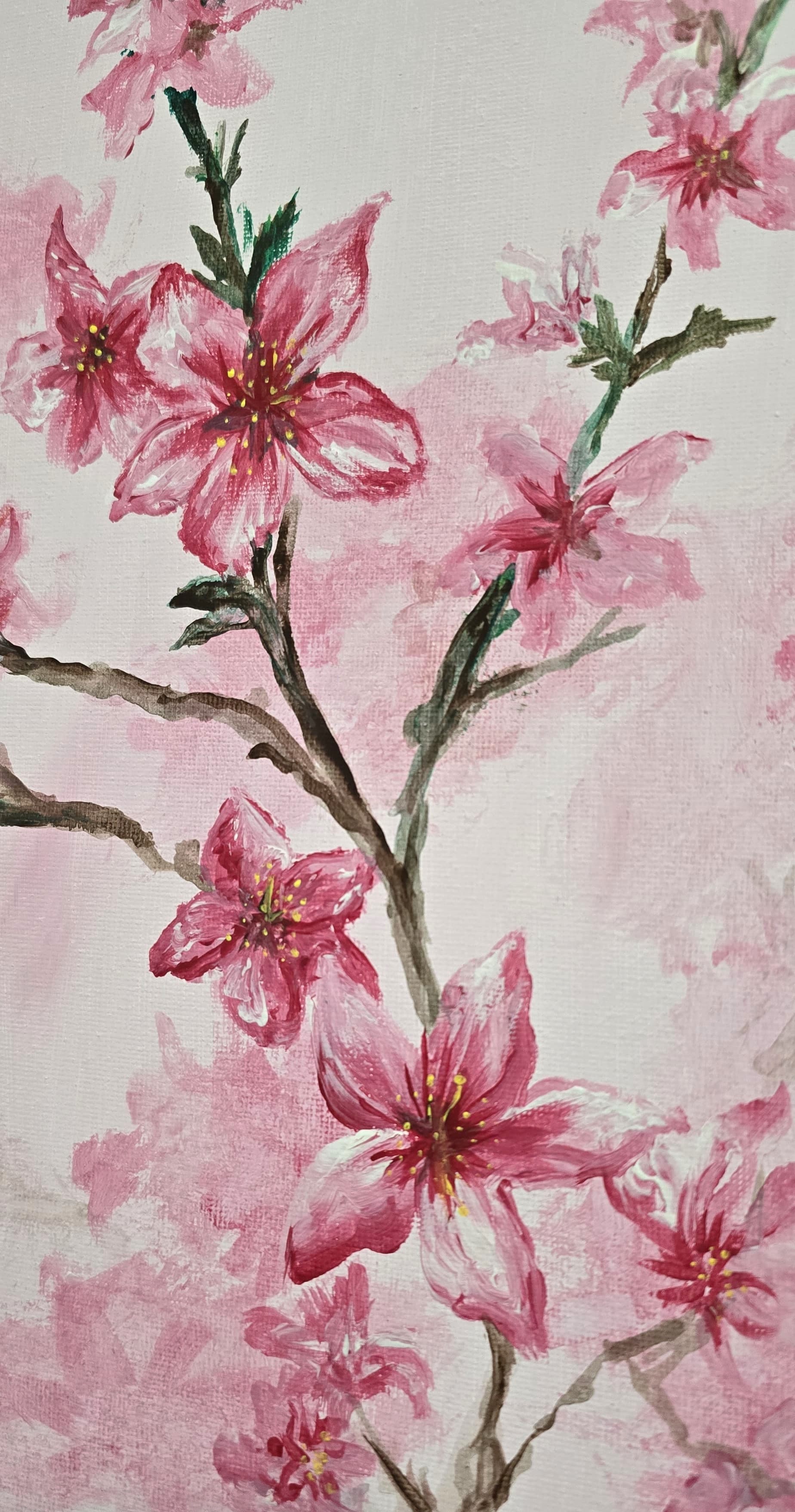 Singing Blossoms - Canvas