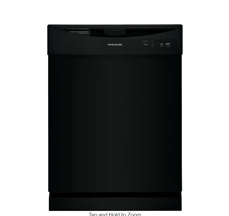 Full Size Dishwasher Black