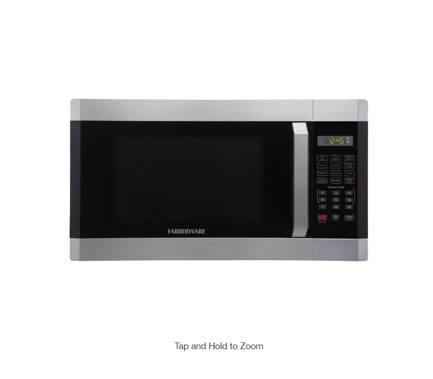 Over the Range Microwave Silver