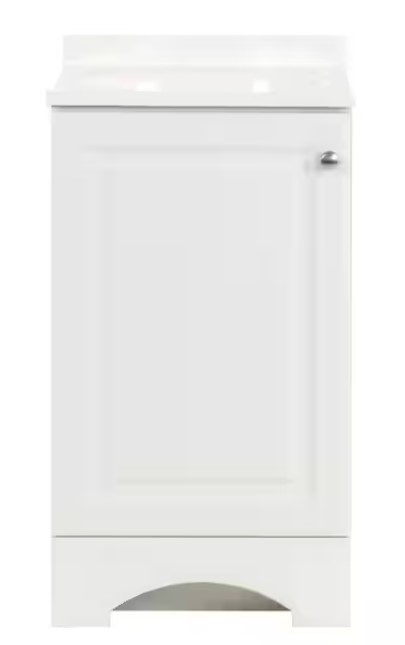 18 in Vanity White