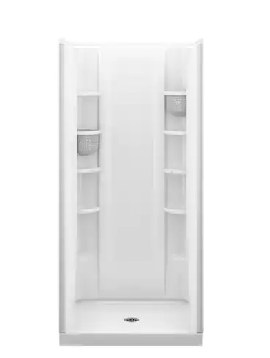 34”L x 36”W x 72”H  Shower (included)