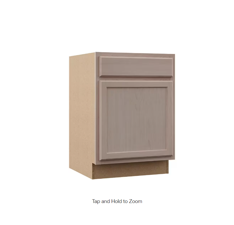24”W x 24”D x 34.5”H Drawer Shelf Base