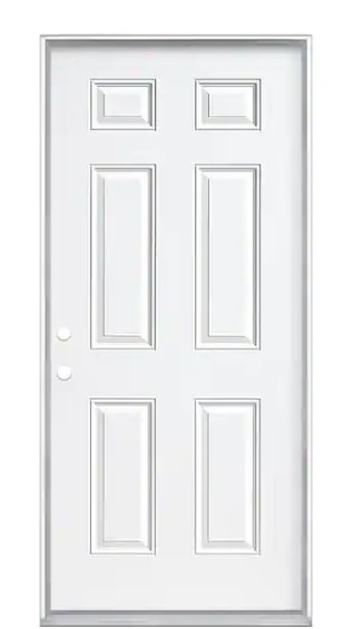 Exterior 6 Panel Door