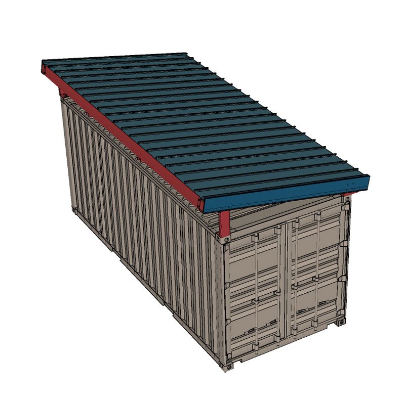 Slanted Roof 40'