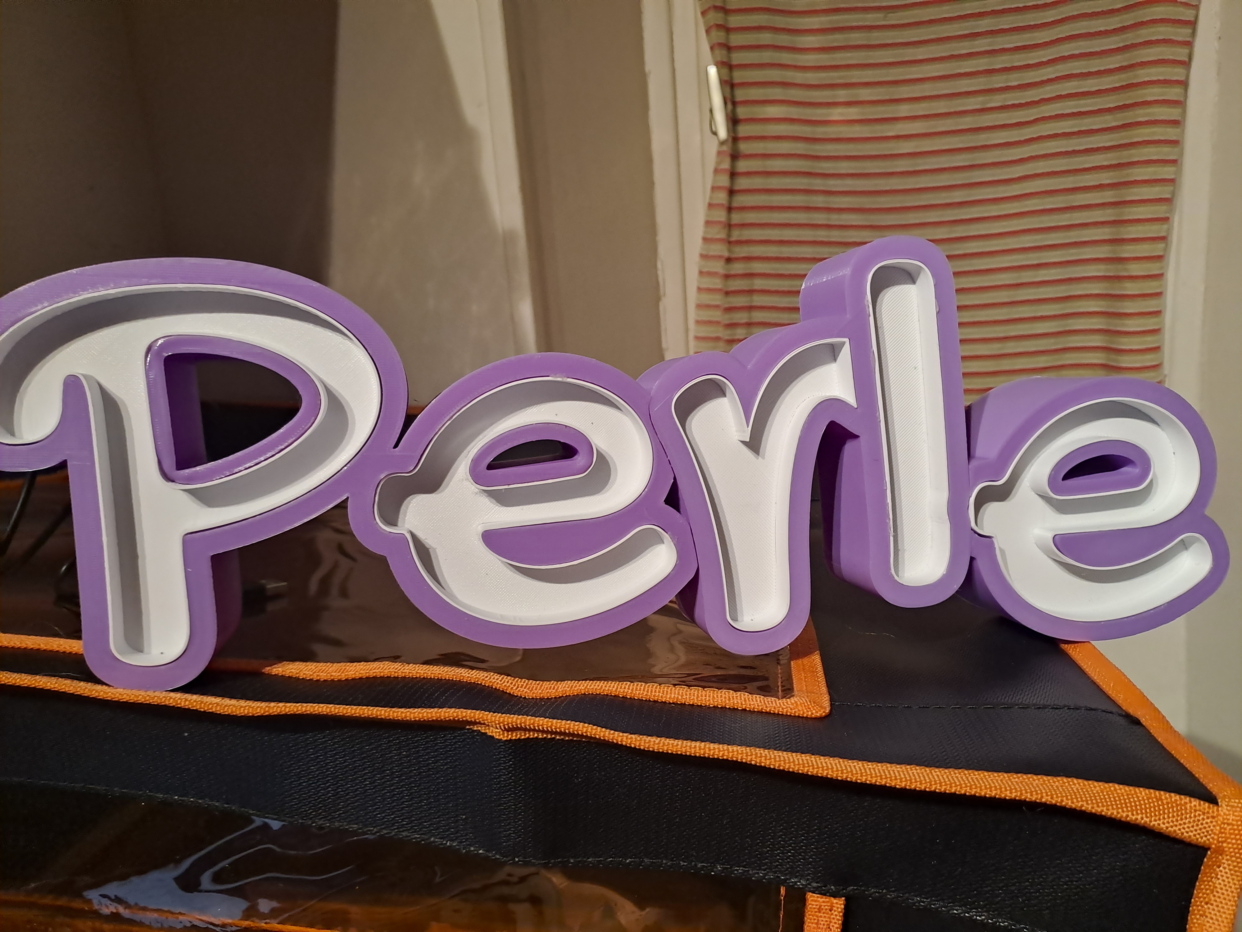 Lampe prénom