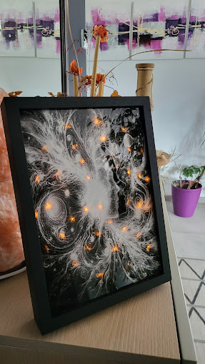 Cadre lumineux Méditation