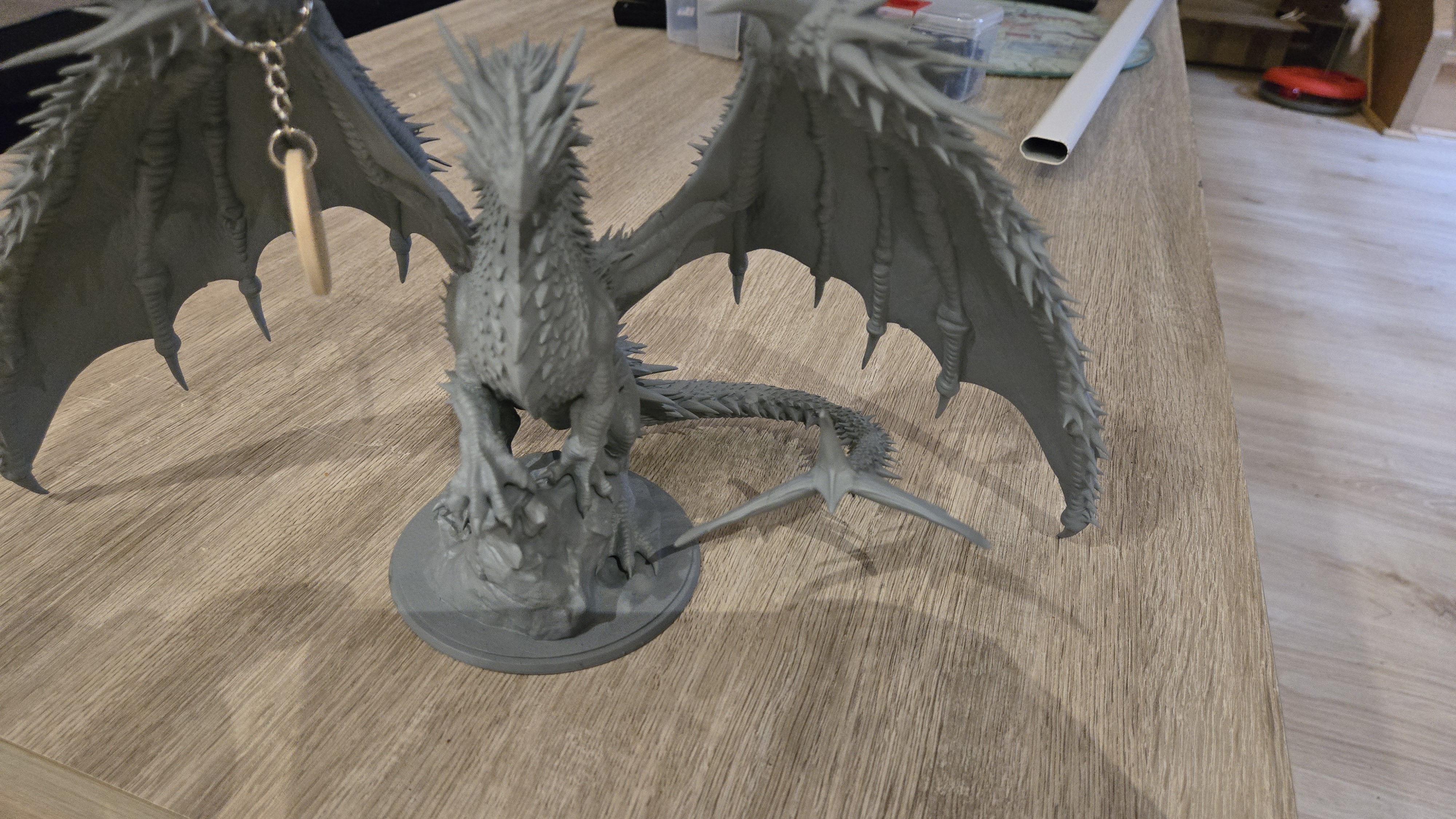 Statue de dragon 36 cm d'envergure