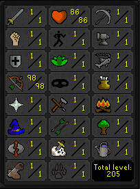 OSRS 98 Range Pure