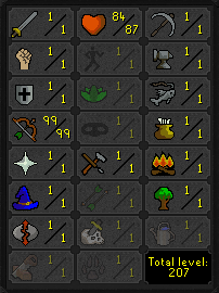 OSRS 99 Range Pure
