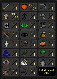 OSRS 99 STR OBBY MAULER PURE