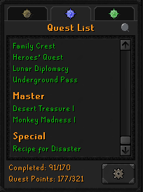 99 Strength Zerker - Void/Rune Pure w/ 94 Range & Magic (Barrows gloves) (177 QP) ez2857