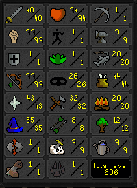 40 ATT 99 Strength OSRS Pure w/ 99 Range + Mith Gloves [JAGEX LAUNCHER]