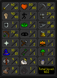 OSRS 40 ATT 90 STR 70 RNG PURE [JAGEX LAUNCHER]