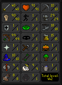 40 ATT 90 Strength OSRS Pure w/ 99 Range [JAGEX LAUNCHER]