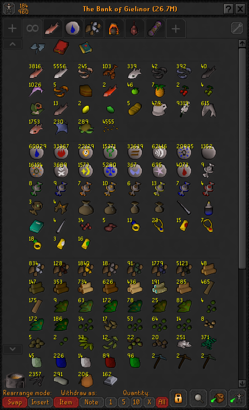 Hardcore Ironman Skiller - 99 Firemaking w/ 72 Mining|73 Agility|84 Thieving|80 Runecrafting|82 Fishing+Phoenix Pet ez3385 [JAGEX LAUNCHER]